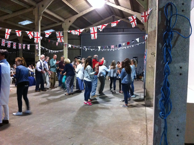 The Barn Dance gets going
