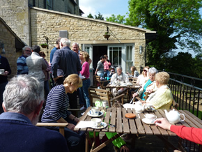 Coffee and cakes at The Lamb