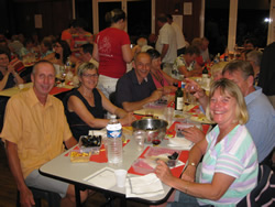 Moules frites at the Firemen's Ball