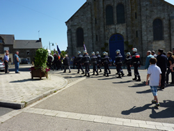 The Pompiers on parade